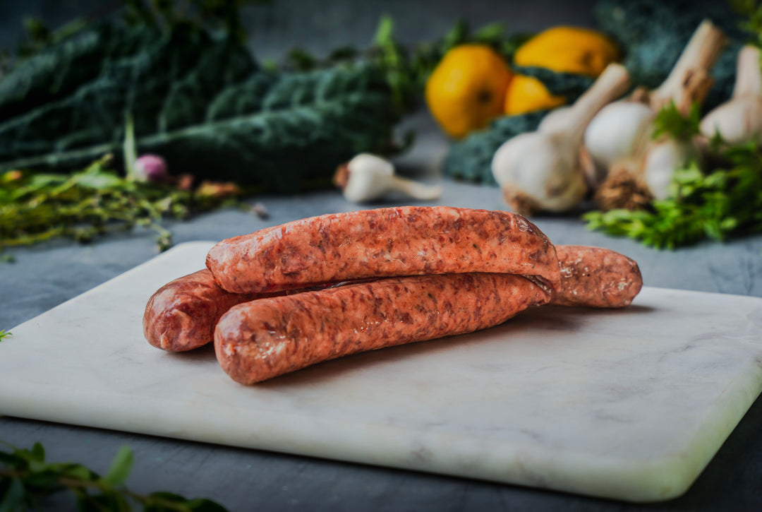 Hickory Smoked Pastured Pork Sausage