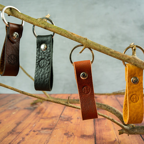 Grassfed Leather Keychain
