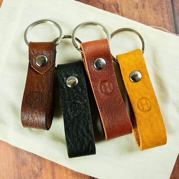 Grassfed Leather Keychain