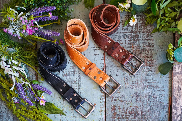 Grassfed Leather Belt M 33-37